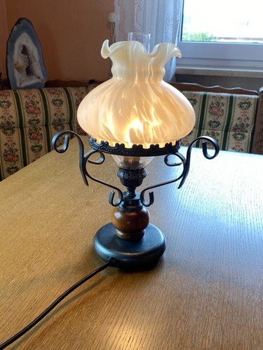 Vintage tischlampe massive - vintage,