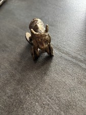 Antiker Bulle aus Messing, Handgefertigt 