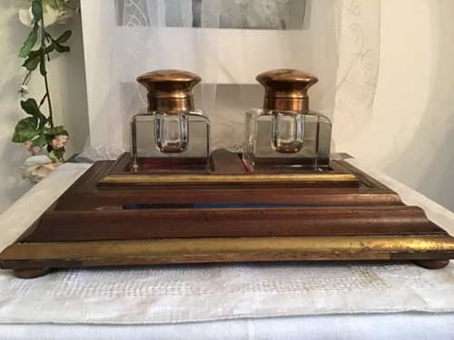Schreibtischgarnitur holz mit - schreibtischgarnitur,