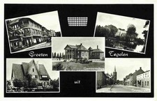 Tegelen NL Grotestraat Kastel Holt Gemeentehuis De Lings