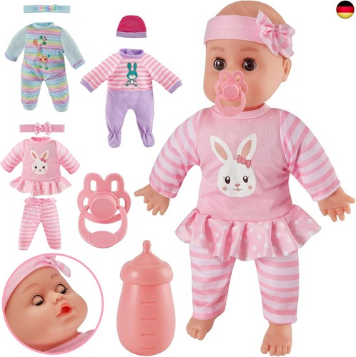 Babypuppe mit funktionen - babypuppe,