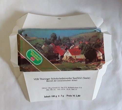 Ddr schokoladenpapier - ddr,