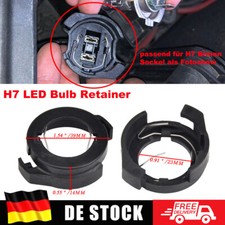 2x H7 Birnen Adapter Lampe