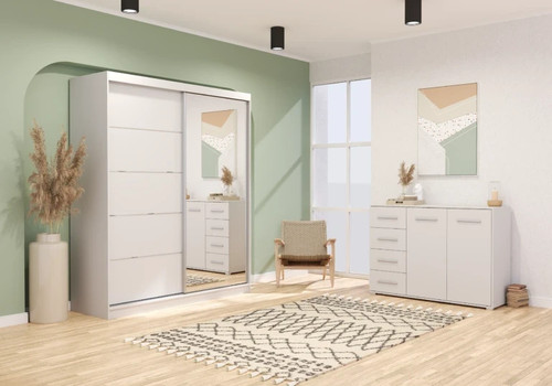 Schwebetürenschrank und
