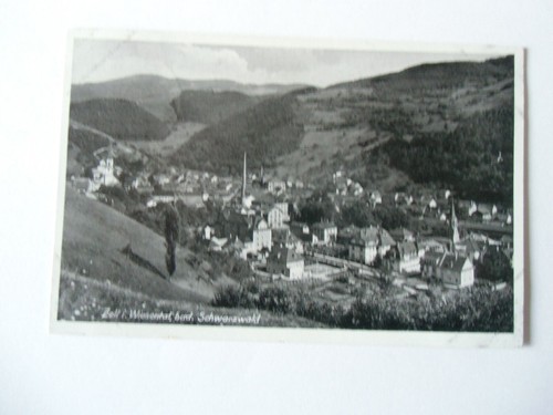 Ansichtskarte zell - zell, i