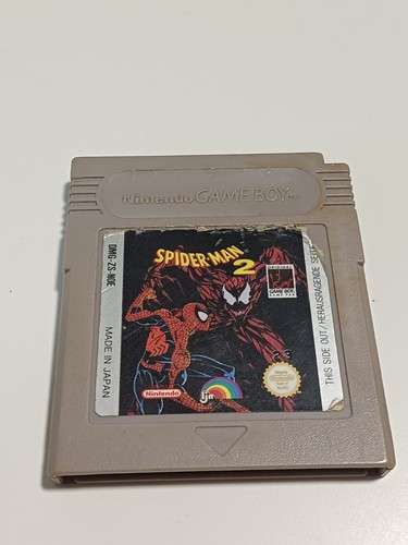 Nintendo game boy - game, spider-man