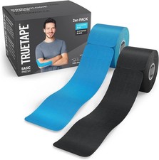 TRUETAPE® Kinesiotape – BASIC Precut – 2X 20 Streifen (25 Cm X 5 Cm) – Vorgeschn