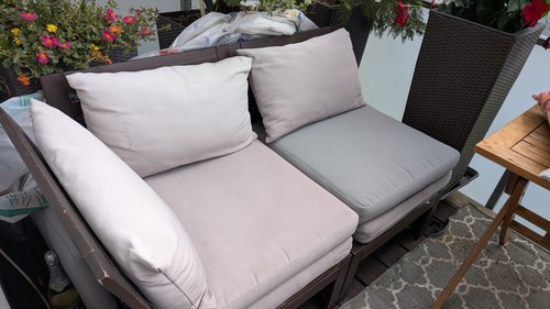 Garten loungeset sitzer - loungeset, 2-sitzer