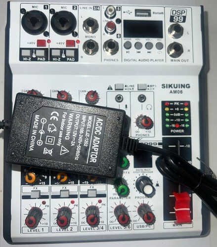 Sikuing am06 mixer kanal - am06, 6-kanal