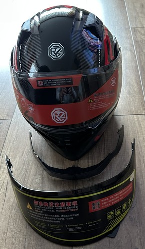 Motoradhelm mit zweitem visier - mit,