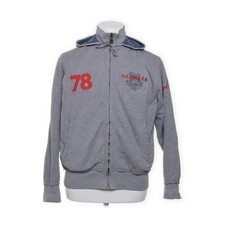 Sansibar, Kapuzenpullover, Größe: S, Grau, Polyester, Print, Herren #eiS