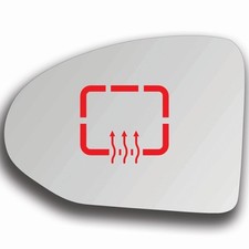 Spiegelglas Links Beheizbar