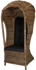 Rattan strandkorb sitzer - rattan-strandkorb, 1-sitzer