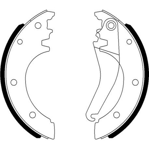 91075600 brake shoe - shoe, set