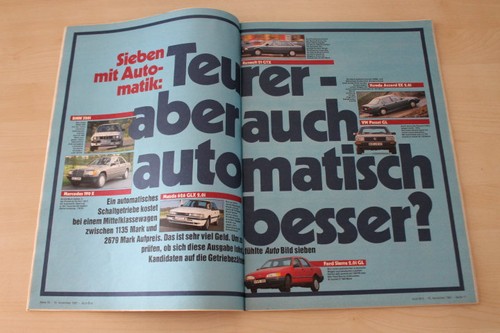 Auto bild 1987 mercedes 190 - bild,
