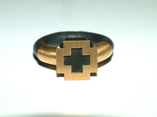 Bunz 750 gold 950 platin - gold, ring