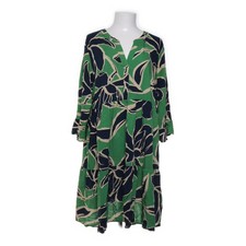 BPC Selection, Kleid, Größe: 48, Grün/Blau/Beige/Mehrfarbig, Blumen, Damen -6rA