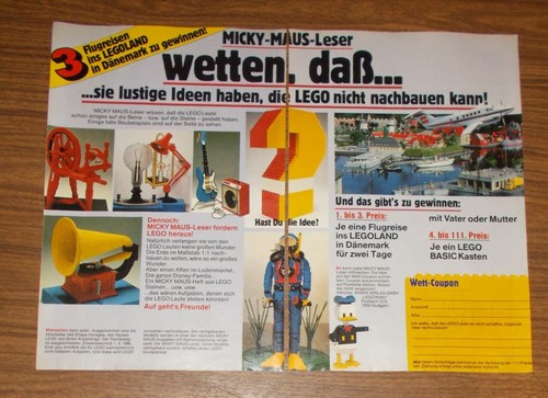 Seltene werbung legoland - werbung,
