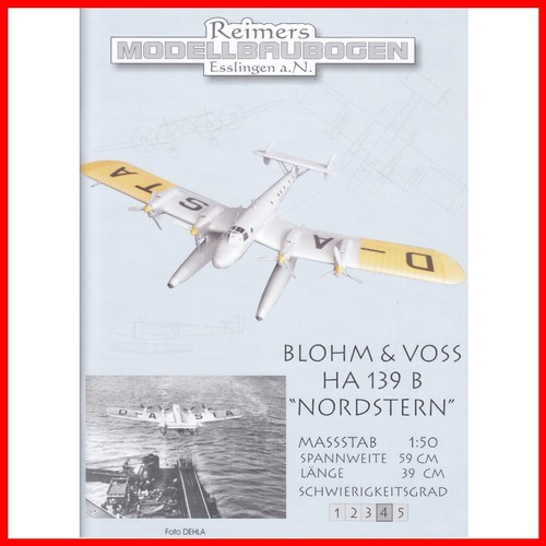 Reimers modellbaubogen blohm - reimers,