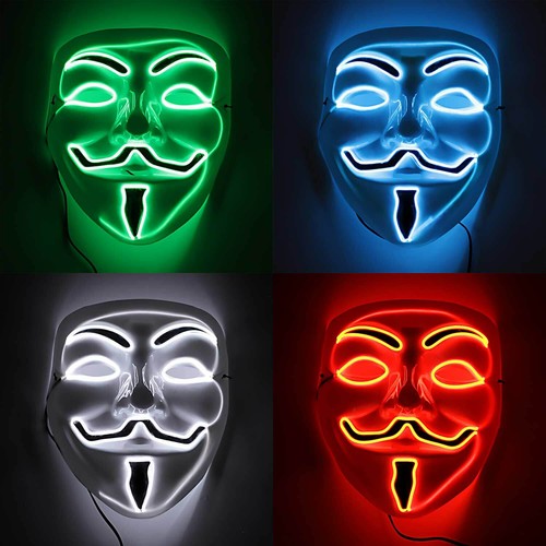 Led anonymous gesichtsmaske - led, anonymous-gesichtsmaske
