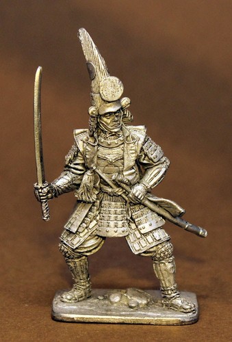 Zinnfigur samurai kato - zinnfigur,