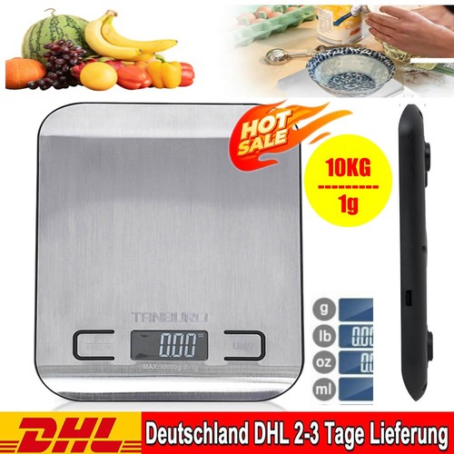 Küchenwaage 10kg digital - küchenwaage, 10kg/1g