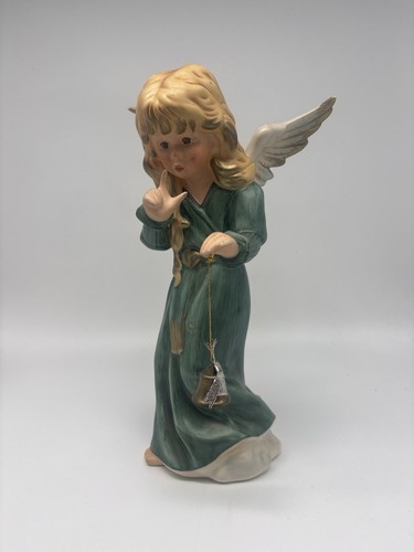 Goebel engel figur mit glocke - engel,
