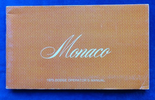 Dodge 1975 monaco - dodge,