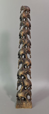 Holzfigur elefanten - holzfigur,