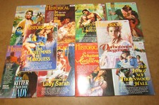 10 Historical Taschenbücher Historische Liebesromane aus 1997-2000 NrListe po054