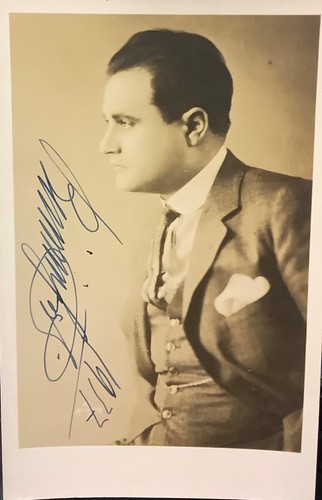Benjamino gigli eigenhändig - gigli,,