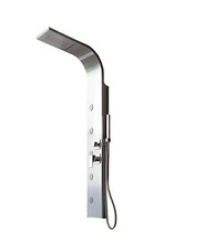 4-Way Shower Panel in Brushed