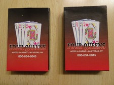 Pokerkarten -  Four Queens Casino - Las Vegas