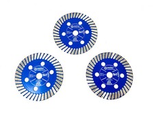 3x Diamanttrennscheibe 76x10