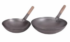 WOK SET Pfanne 36 + 38cm Ø