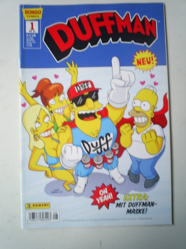 Duffman comic heft - nr.1,