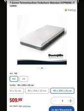 Dunlopillo 7-Zonen