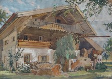 Viktor Olbrich, Bauernhaus