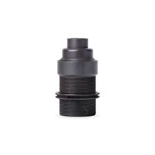 Vintage Lampenfassung aus Messing, M10x1 Deckel E14 - Made in Europe