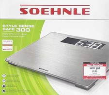 Soehnle Digital-Personen-Waage XXL-Waage Safe 300 bis 180 Kg NEU