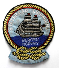 Souvenir-Aufnäher Bergen