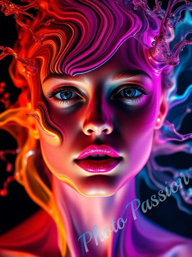 Foto portrait frau - a4,