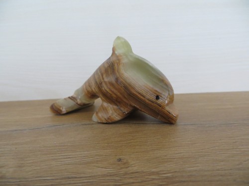 Delfin figur deko - deko, speckstein