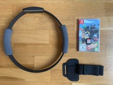 nintendo switch ring fit adventure set + Ring Cone + Beingurt