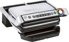 Tefal OptiGrill Kontaktgrill – Elektrogrill mit 6 automatischen Programmen, Gars