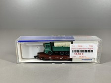 SPUR N ROCO Schwerlastwagen DB mit Kipper Schwarzbau 25938 OVP  / 2 A 329