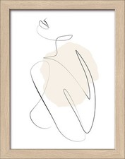 PRO ART Gerahmtes Bild SHAPES XII BHT 19x24x1.80 cm bunt