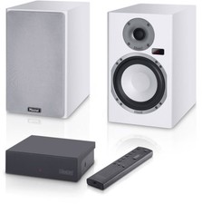 Magnat Magnasphere 33 Aktivboxen PAAR *weiß* mit FUNK, Fernbedienung,Sender *NEU