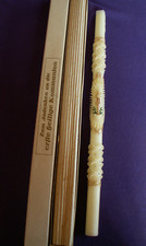 Kommunion Kerze von 1971  mit Originalkarton