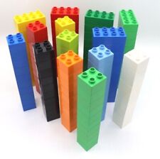 Lego Duplo - Bausteine Standard - 2x2 und 2x4 Noppen 4'er und 8'er - gebraucht